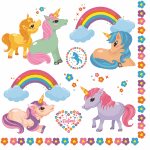 Ubrousky Maki Rainbow Ponies, 33 x 33 cm, 3vr., 20ks