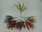 Dekorační větev s květy 34 cm