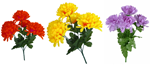 Kytice Chryzantéma 5 květů, 30cm
