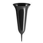 Váza ELEANOR zápichová černá 35cm