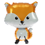 Balón foliový lesní zvířátka liška