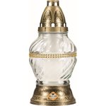 Lampa skleněná 124 CIZD, 90g, v. 25cm