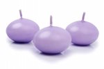 Svíčka plovoucí- fialová (6ks)