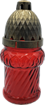 Lampa skleněná 11L, 100g, v. 18cm