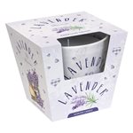 Svíčka vonná ve skle Lavender Provence, 115g