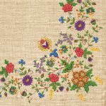 Ubrousky Maki Kashubian Folk 5, 33 x 33 cm, 3vr., 20ks