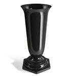 Váza zátěžová NATY černá v. 23cm
