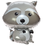 Balón foliový lesní zvířátka mýval