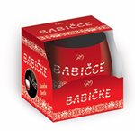 Svíčka vonná ve skle BABIČCE, 100g