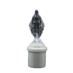 Maryja svítící LED modré světlo, v. 16,8cm