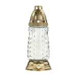 Lampa skleněná 177 NZ, 70g, v. 24cm