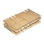 Kolíčky dřevěné 20 ks 7,5 x 1,7 cm
