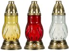 Lampa pietní skleněná 604 MIX, 100g, v. 25,5cm