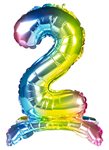 Balón foliový číslo stojací č. 2 54x38cm